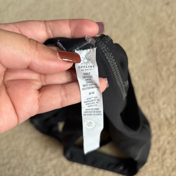 Aerie | Offline Goals Pop Stitch Sports Bra - Picture 5 of 5
